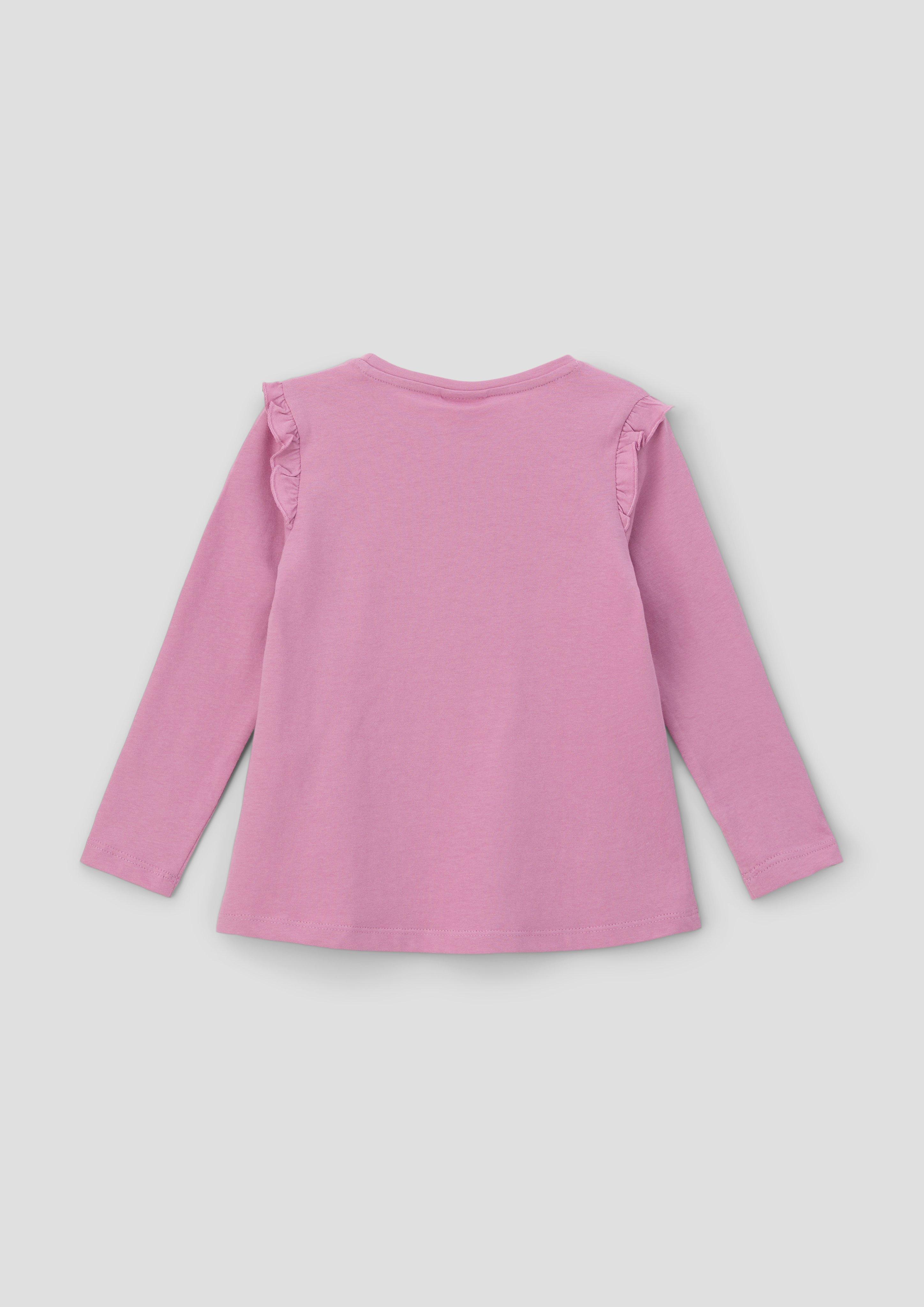 Longsleeve mit Frontprint  2140026-4410