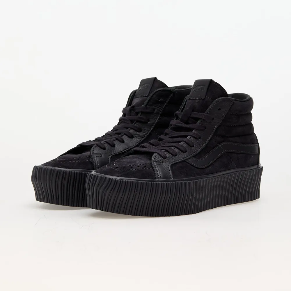 Vans Sk8 Hi Reissue 38 Platform LX Suede Leather Onyx VN000CNF1581 / schwarz