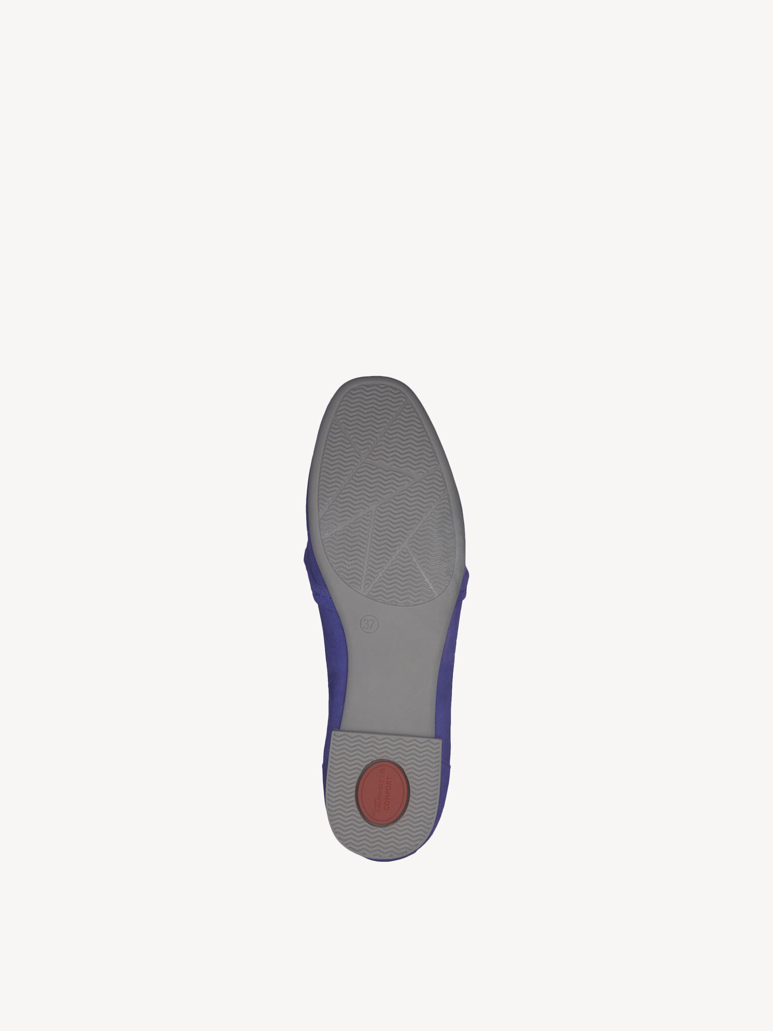 Slipper en cuir - bleu