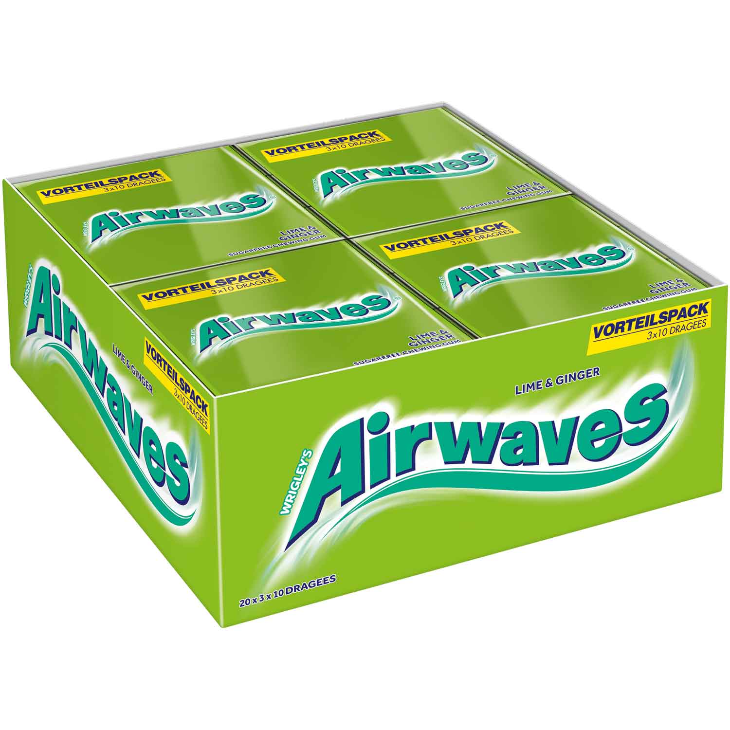 Airwaves Lime & Ginger 3x10er