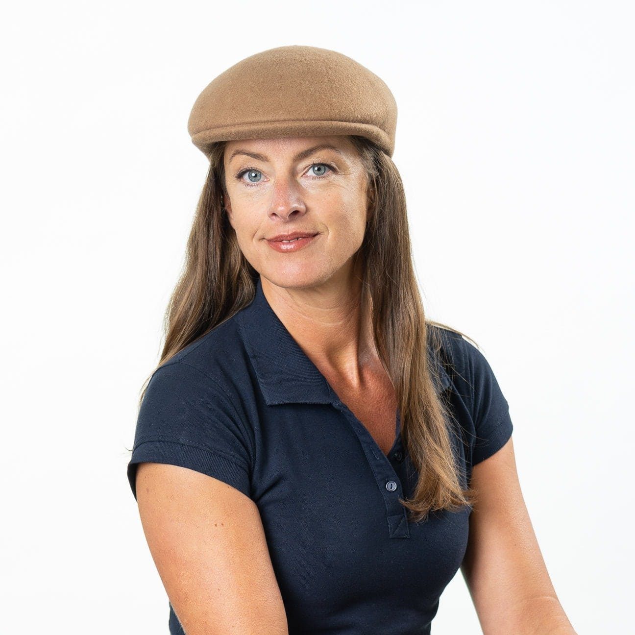 Lipodo Flat Cap (1-St) Flatcap mit Schirm, Made in Italy