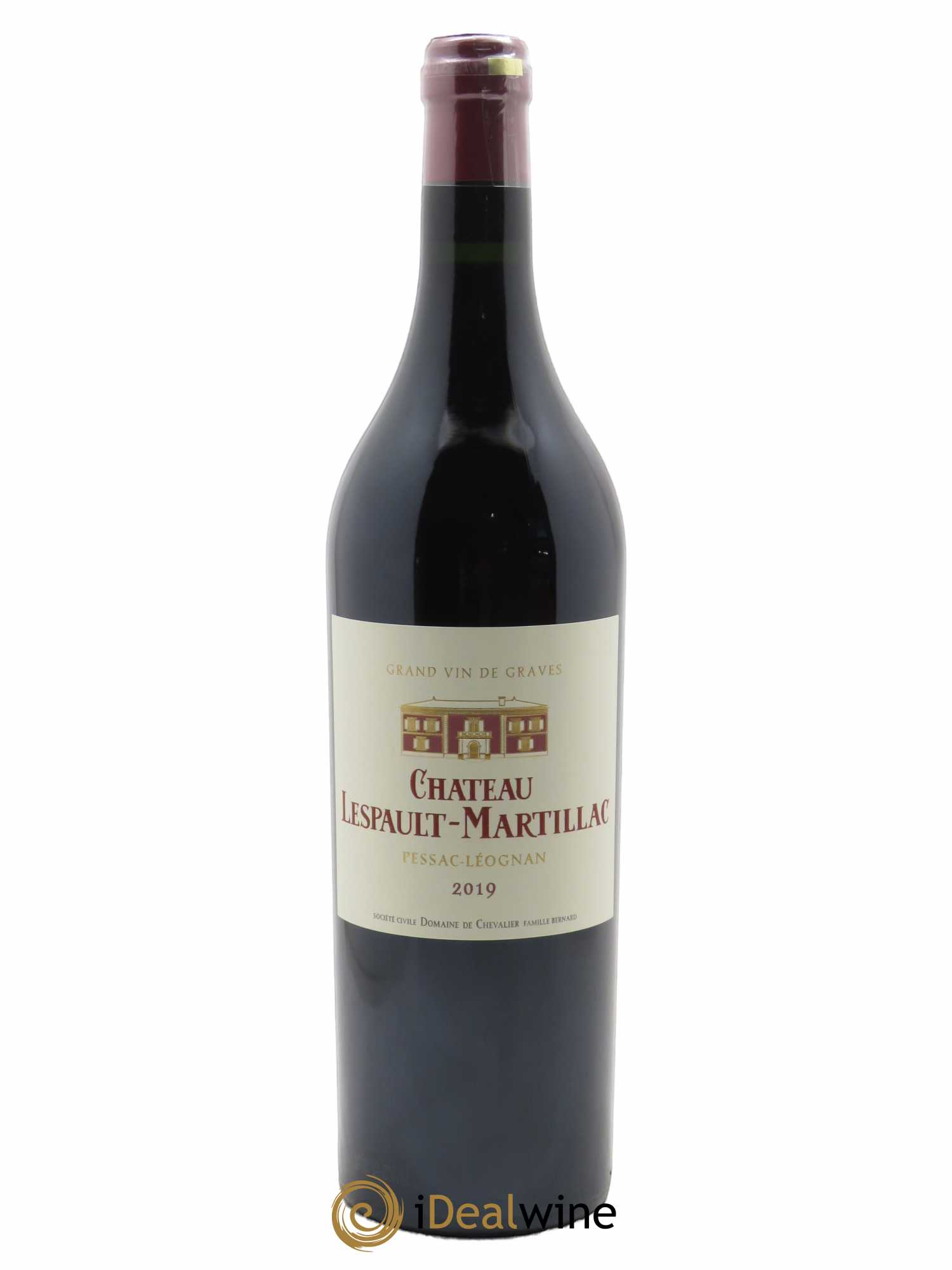 Château Lespault-Martillac (CBO à partir de 6 bts) 2019 - Lot de 1 Bouteille