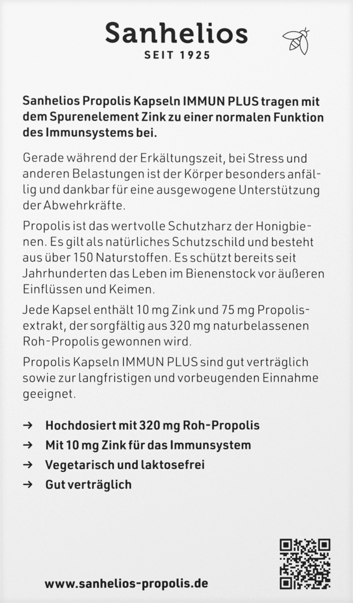 Propolis Kapseln Immun Plus 30 St, 10,5 g