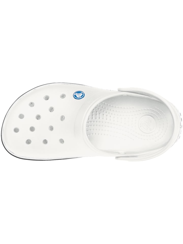 Crocs Clogs Crocband in white günstig kaufen