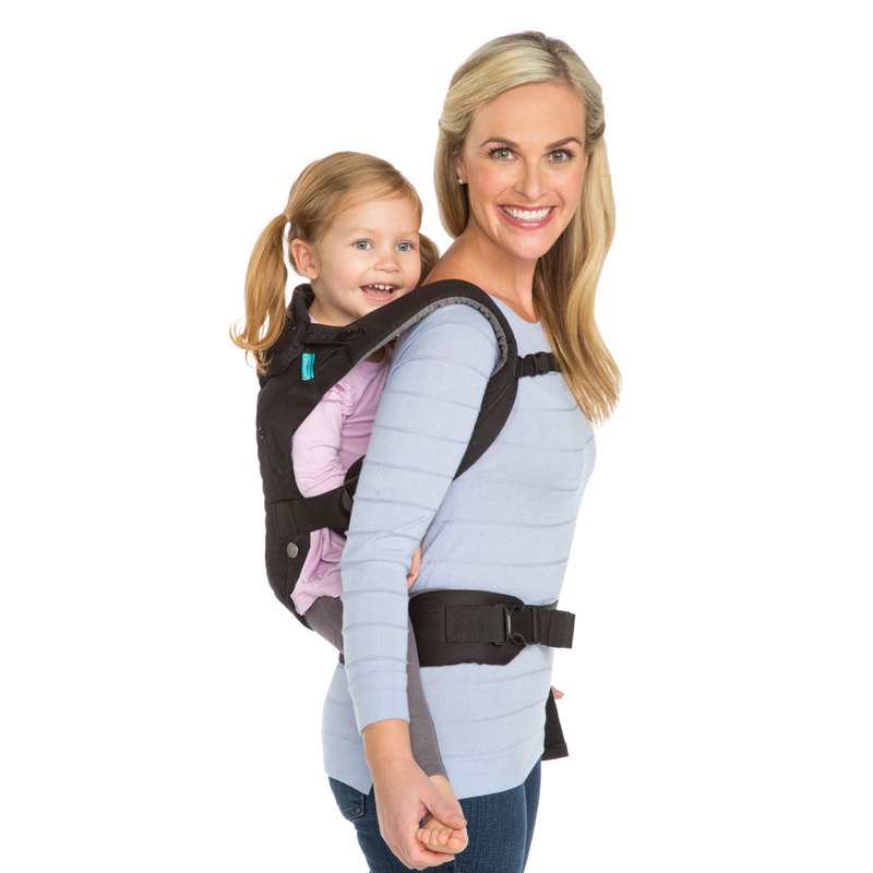 Porte-bébé 4 positions Upscale chevrons noir Infantino