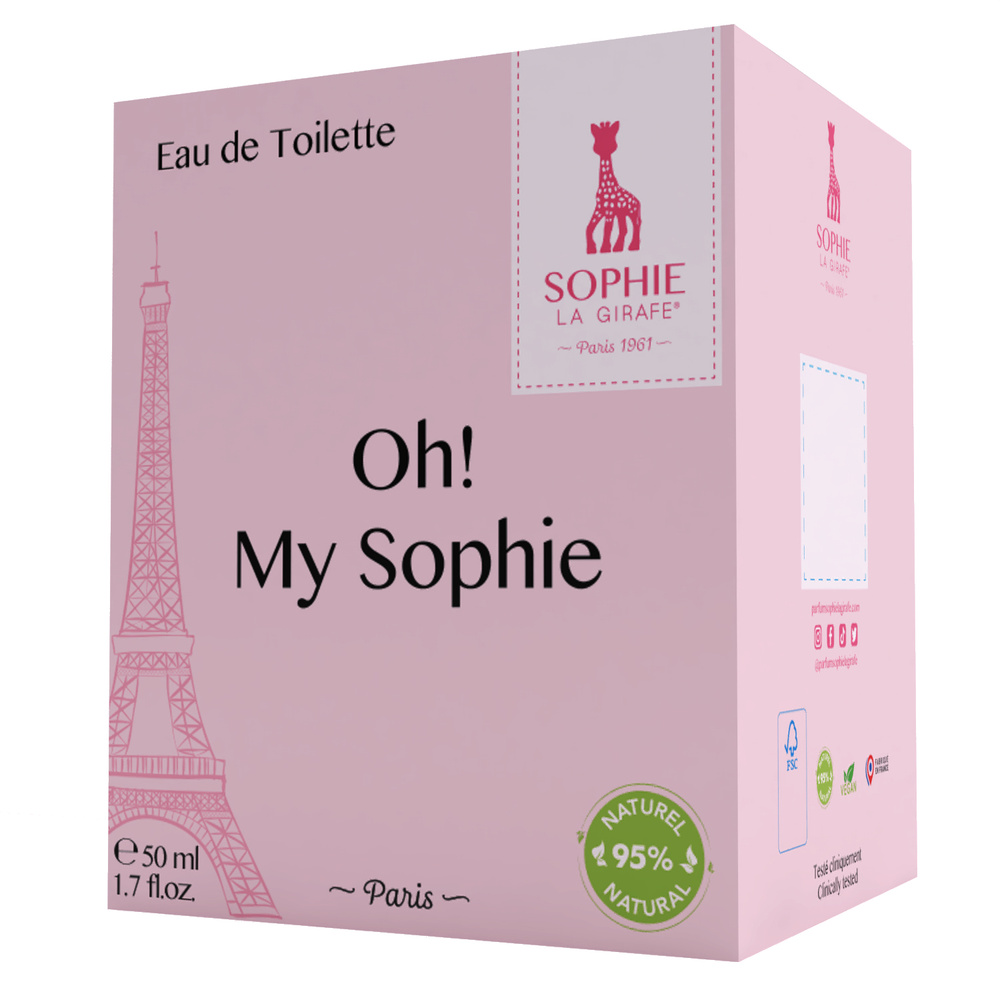 sophie la girafe Eau de Toilette 50ml vaporisateur Oh ! My Sophie Eau de Toilette