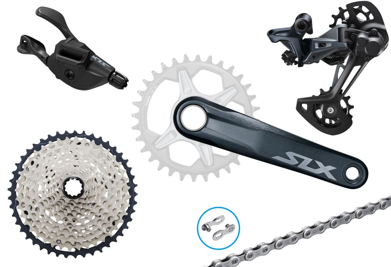 Shimano SLX M7100 1x12-fach Gruppe | 165mm | 10-45 | I-Spec EV kaufen | Bike-Discount