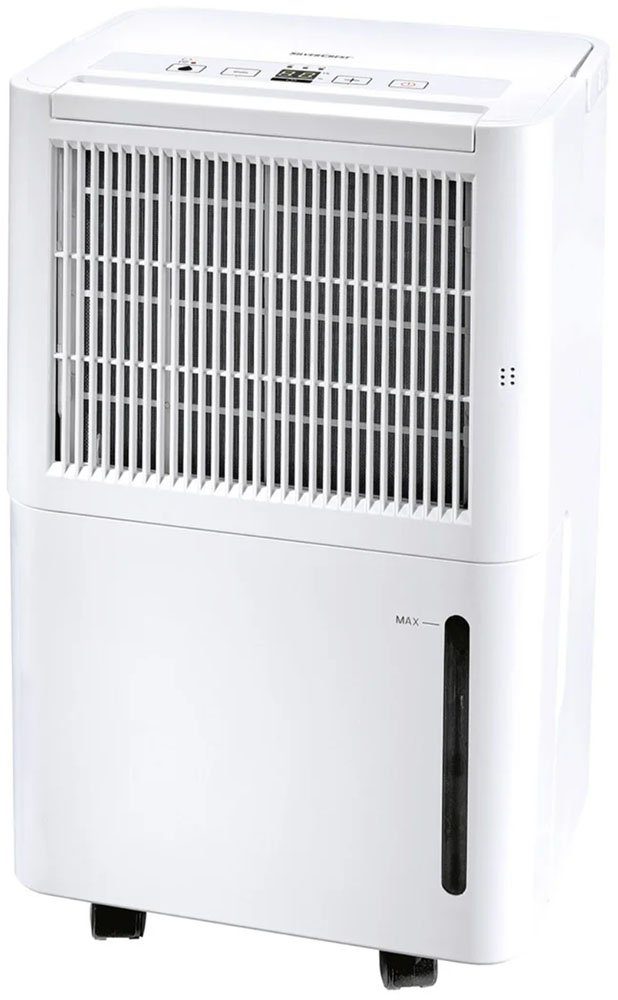 SilverCrest Luftentfeuchter SLE 200 B2, 10 Liter/24h, 245 Watt, Entfeuchtung 10,00 l/Tag, Tank 2,10 l