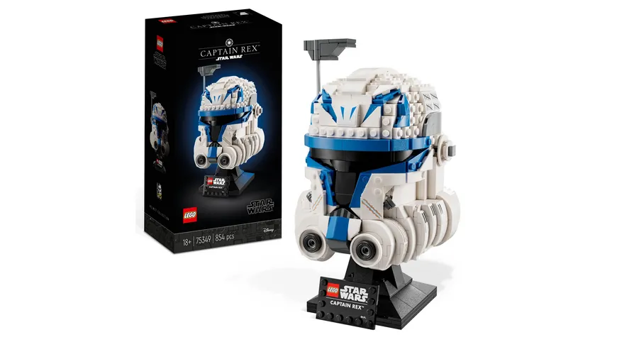 LEGO Star Wars 75349 Captain Rex Helm, Sammlerstück für Erwachsene