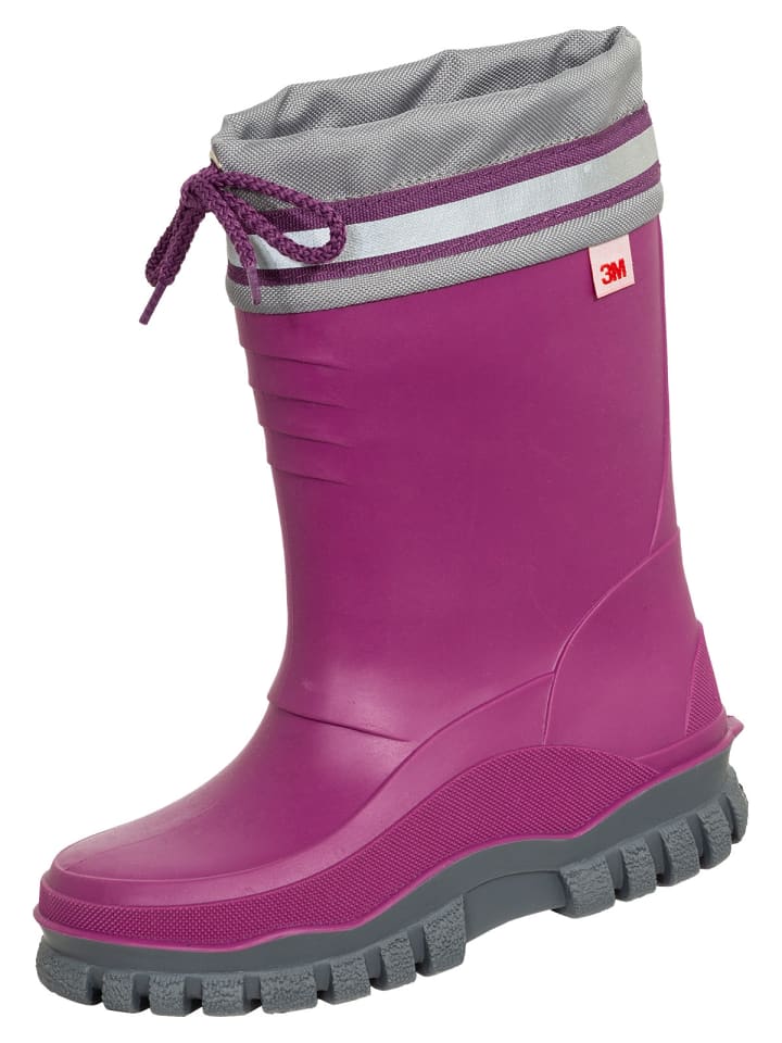 Bockstiegel Kinder-Winterstiefel Arktis gefüttert in viola/grau günstig kaufen