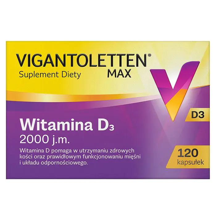 Vigantoletten Max Vitamin D3 2000 IU, Κάψουλες