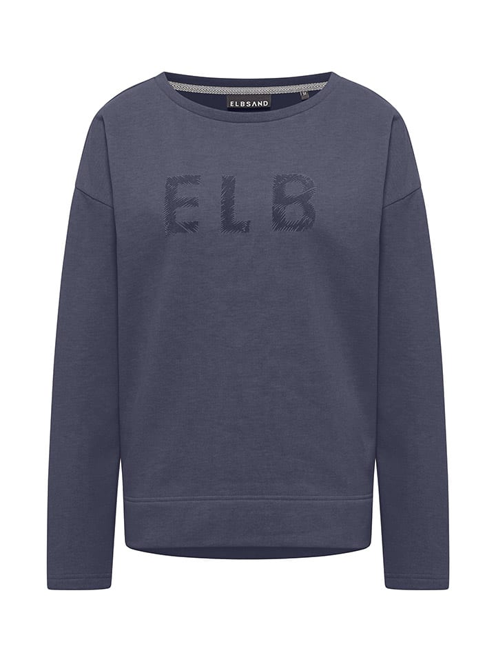 ELBSAND Sweatshirt in Dunkelblau günstig kaufen