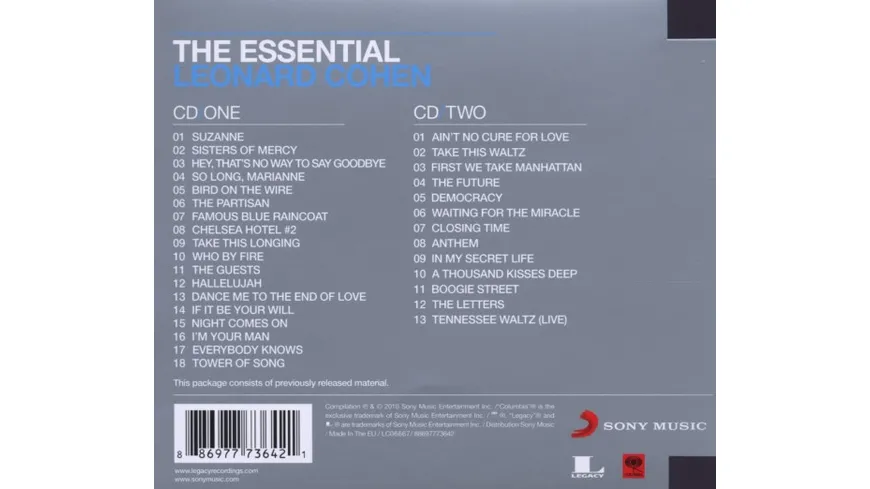 The Essential Leonard Cohen