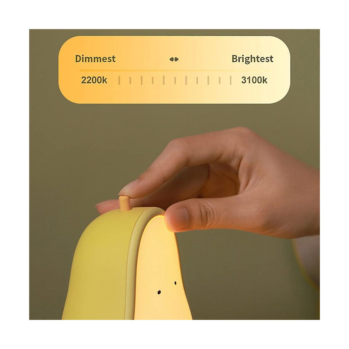 Nachtlampe Birnenform Nachtlichter für Kinder