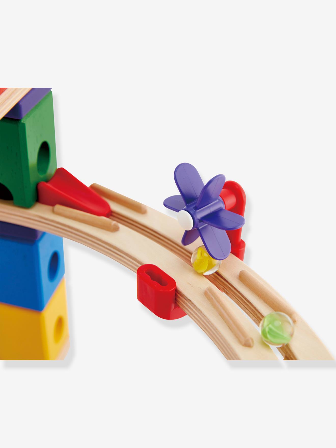 Hape Quadrilla Murmelbahn ENDSPURT HAPE - mehrfarbig