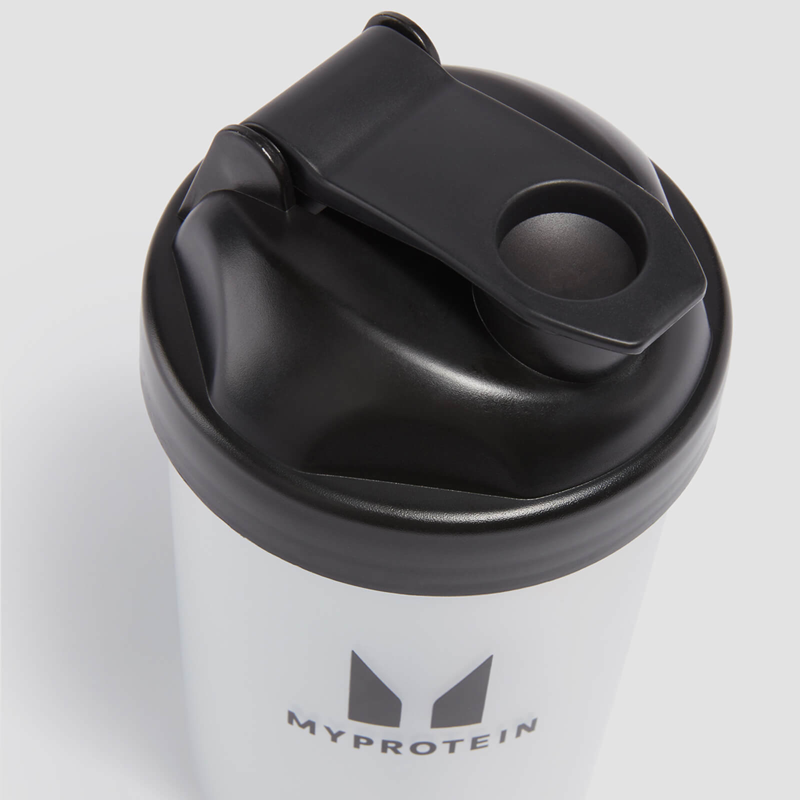 Mini-shaker en plastique Myprotein – Transparent/Noir