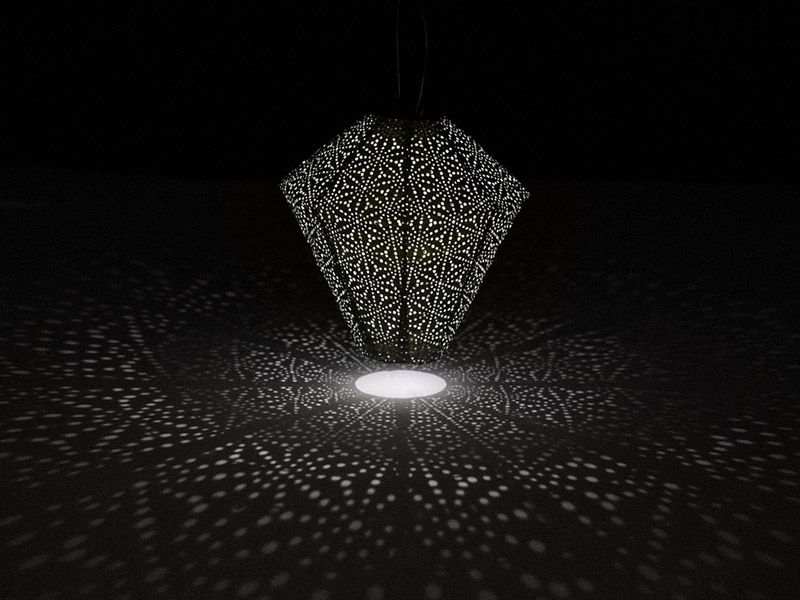 Lumiz Sashiko Diamond 28 Solar Lampion