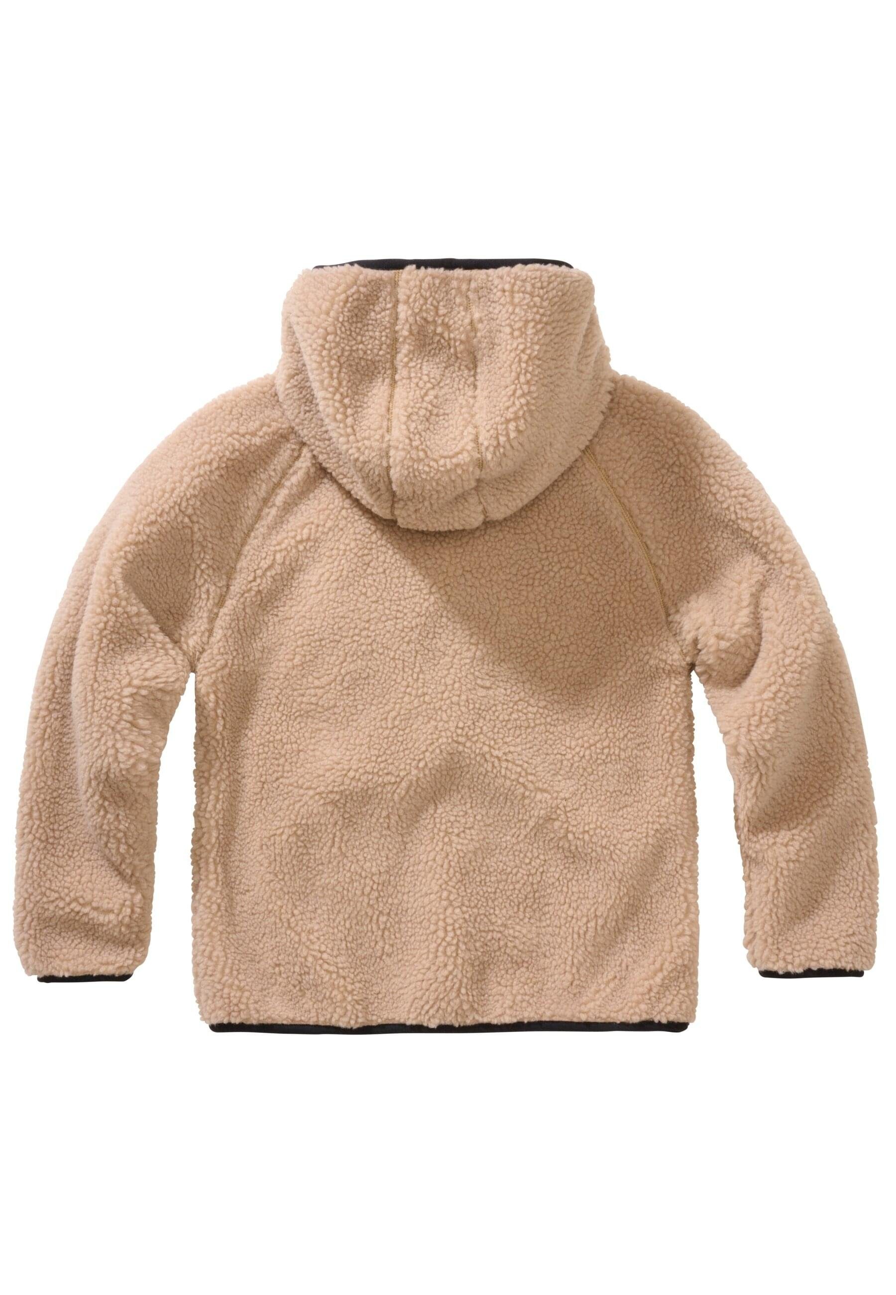 Brandit Outdoorjacke Herren Kids Teddyfleecejacket Hood (1-St)