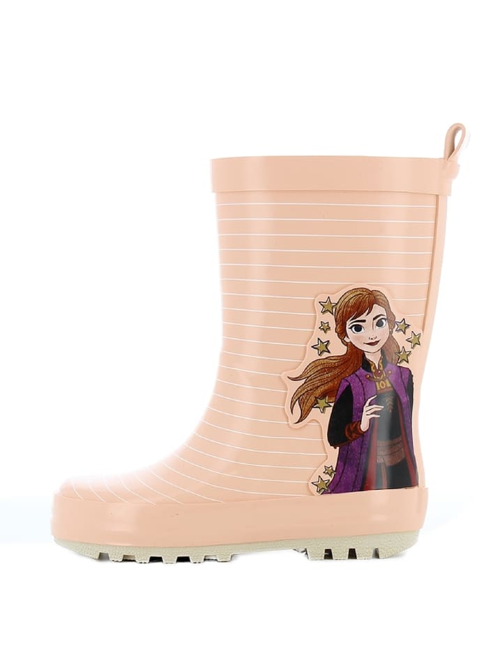 Disney Frozen Gummistiefel mit Die Eiskönigin Motiv, in Rosa, Anna und Elsa Design günstig kaufen