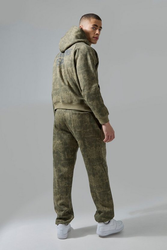 Active Training Dept Camo Oversized Joggers