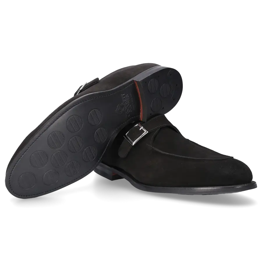 Crockett & Jones - Monk Schuhe DENBEIGH schwarz - schwarz