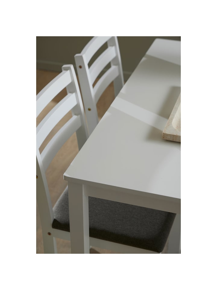ebuy24 Essgruppe Alicante Weiß 110 x 70 cm günstig kaufen onesize