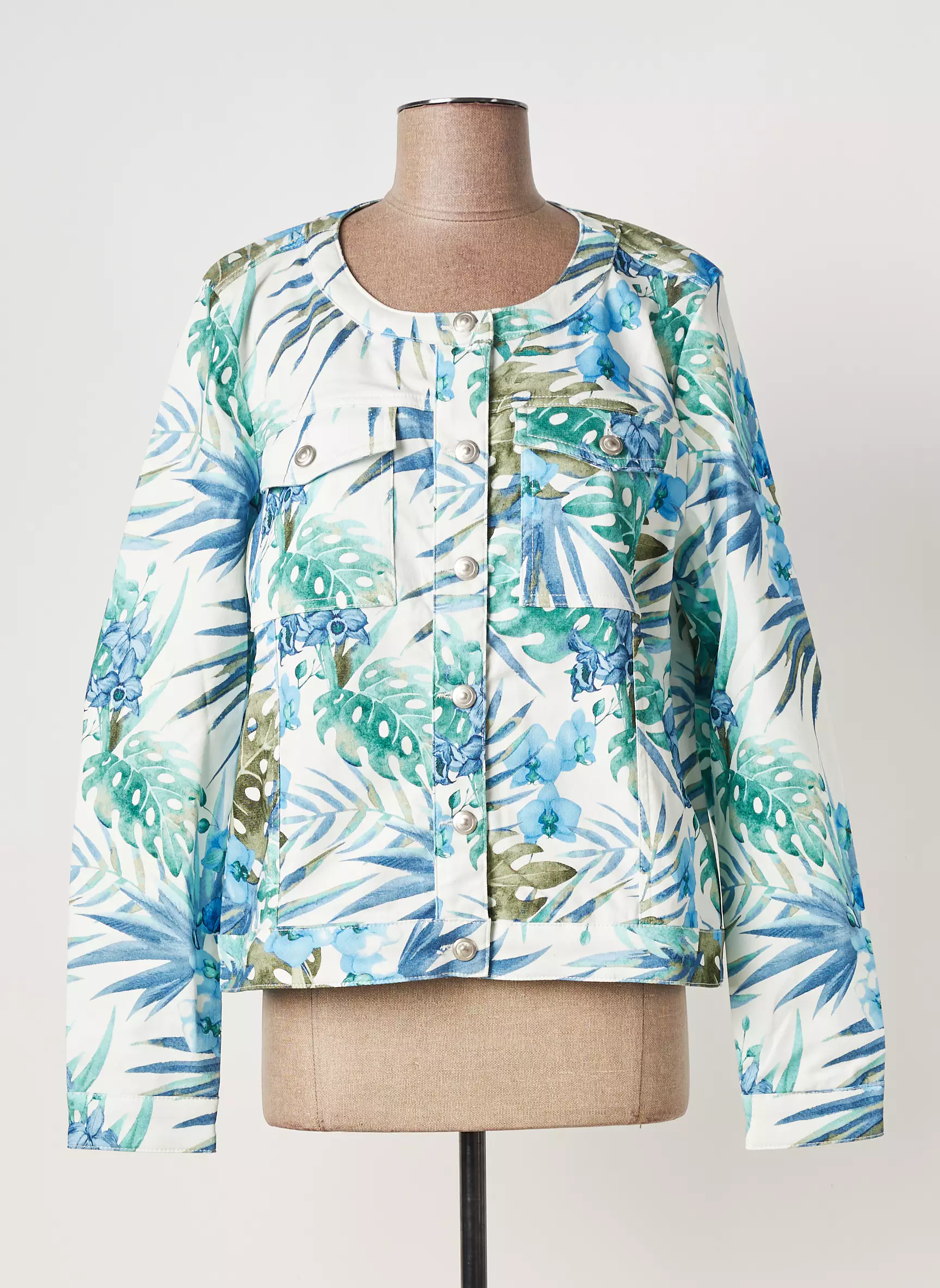 Julie Guerlande Vestecasual Femme couleur bleu
