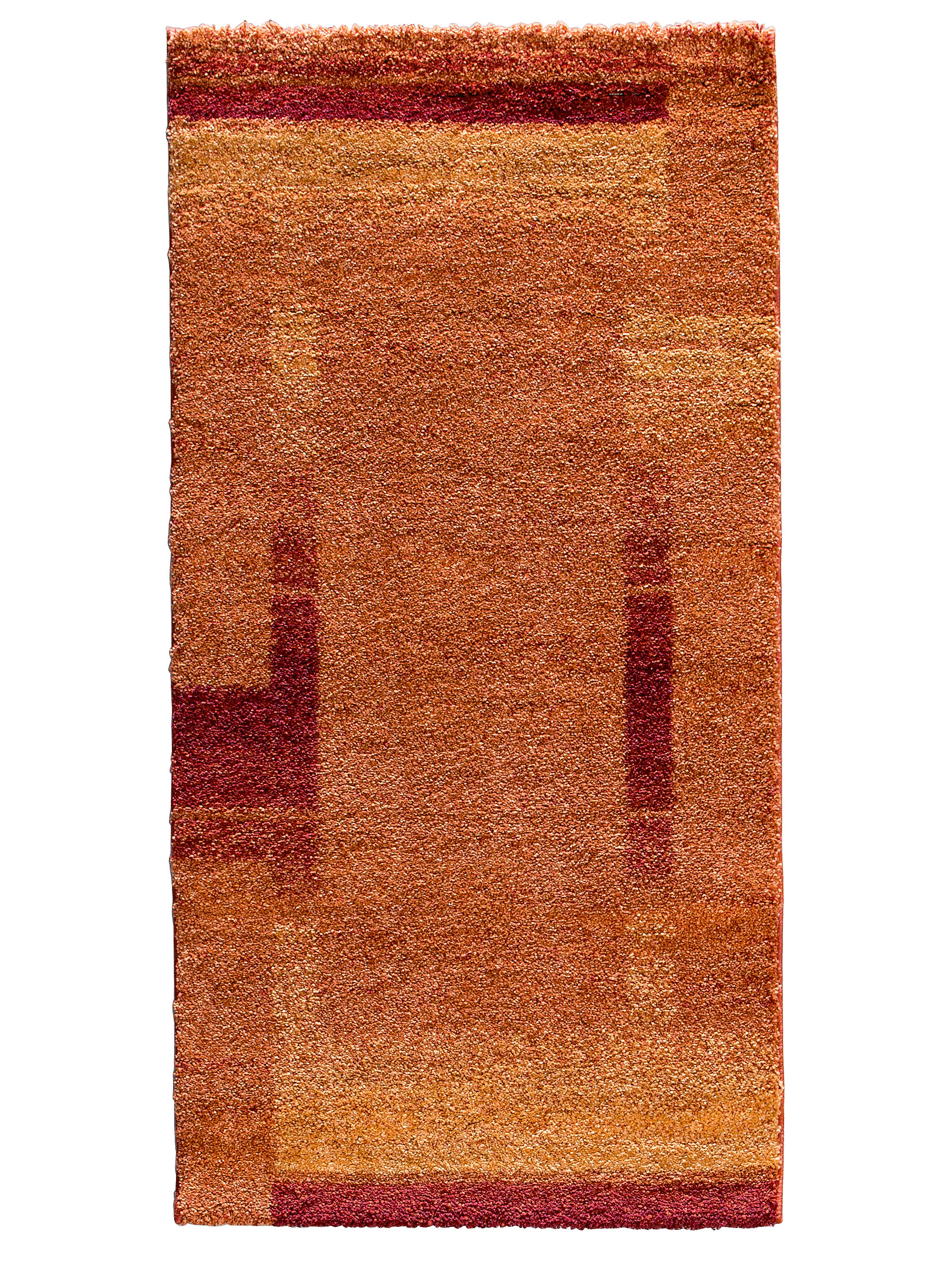Night Life Designer-Teppich, Orange