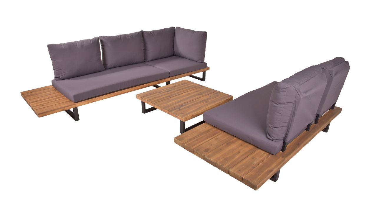 Garden Pleasure Lounge-Gruppe ACAPULCO, 4-tlg.