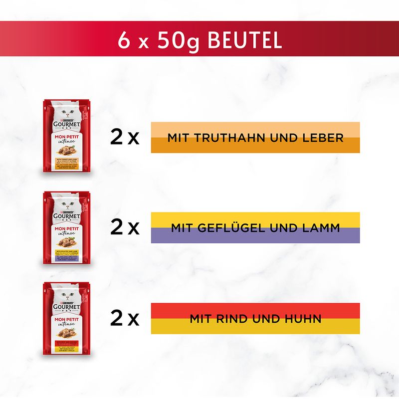 Mixpaket Gourmet Mon Petit 6 x 50 g zu TOP-Preisen