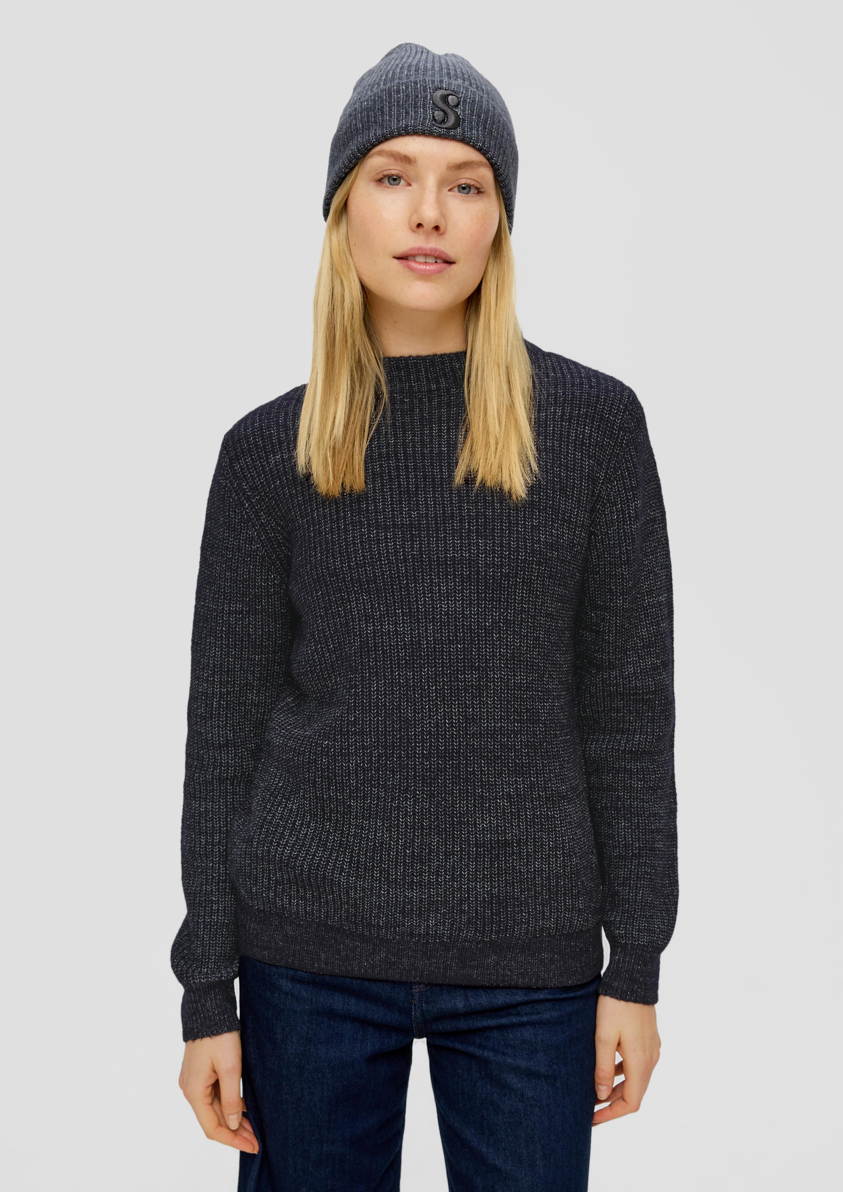 Strickpullover aus Wollmix  2141833-5959