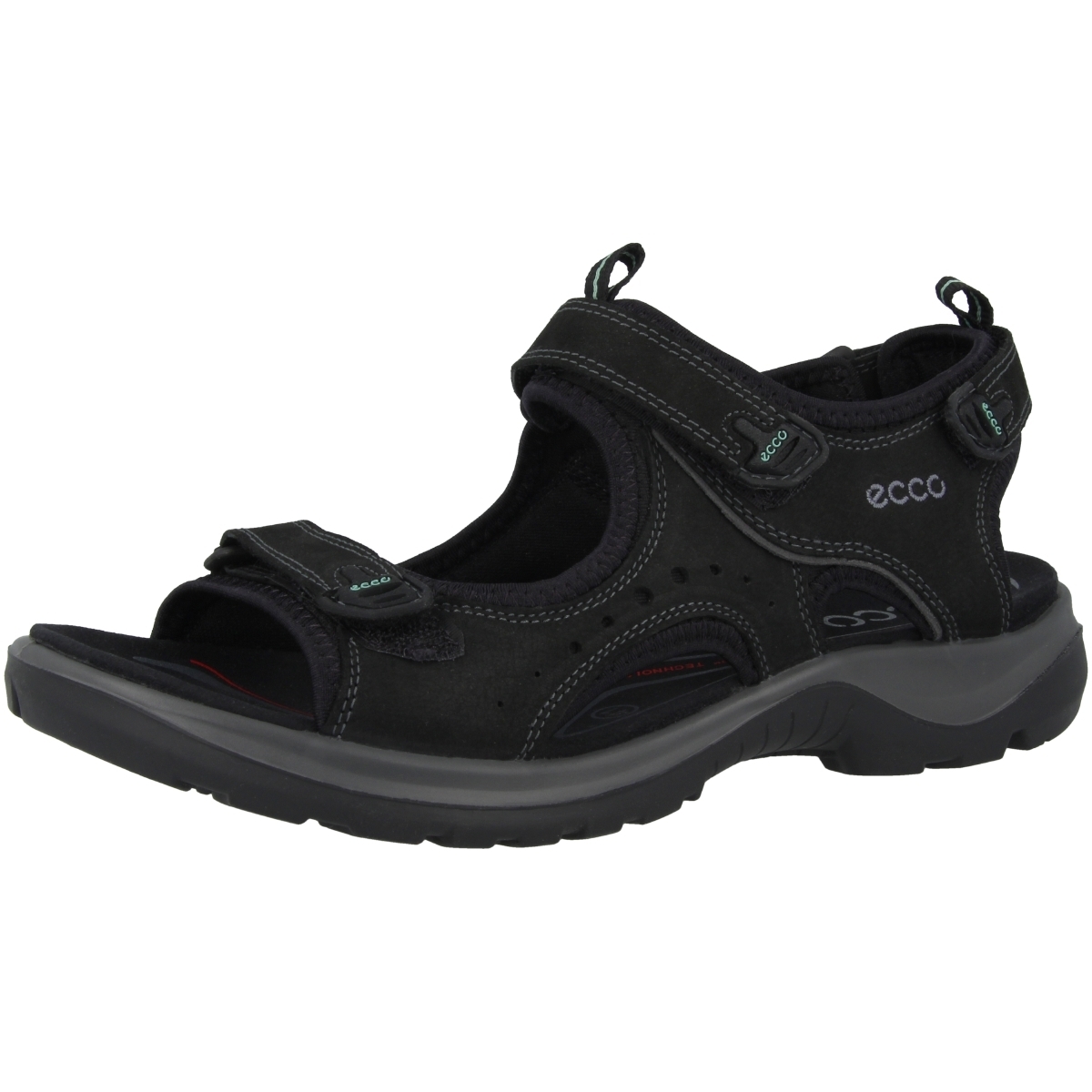 Ecco Offroad Trekkingsandale schwarz