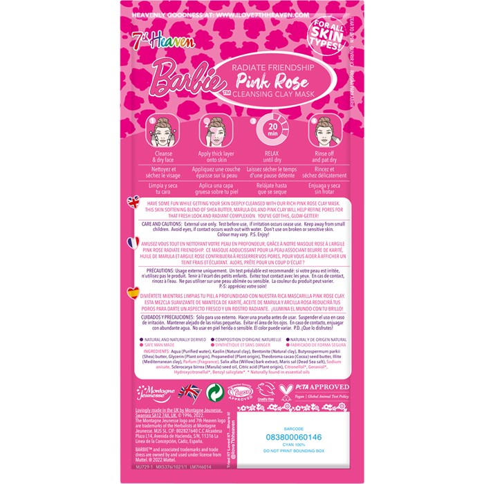 Pink Rose Cleansing Clay Mask