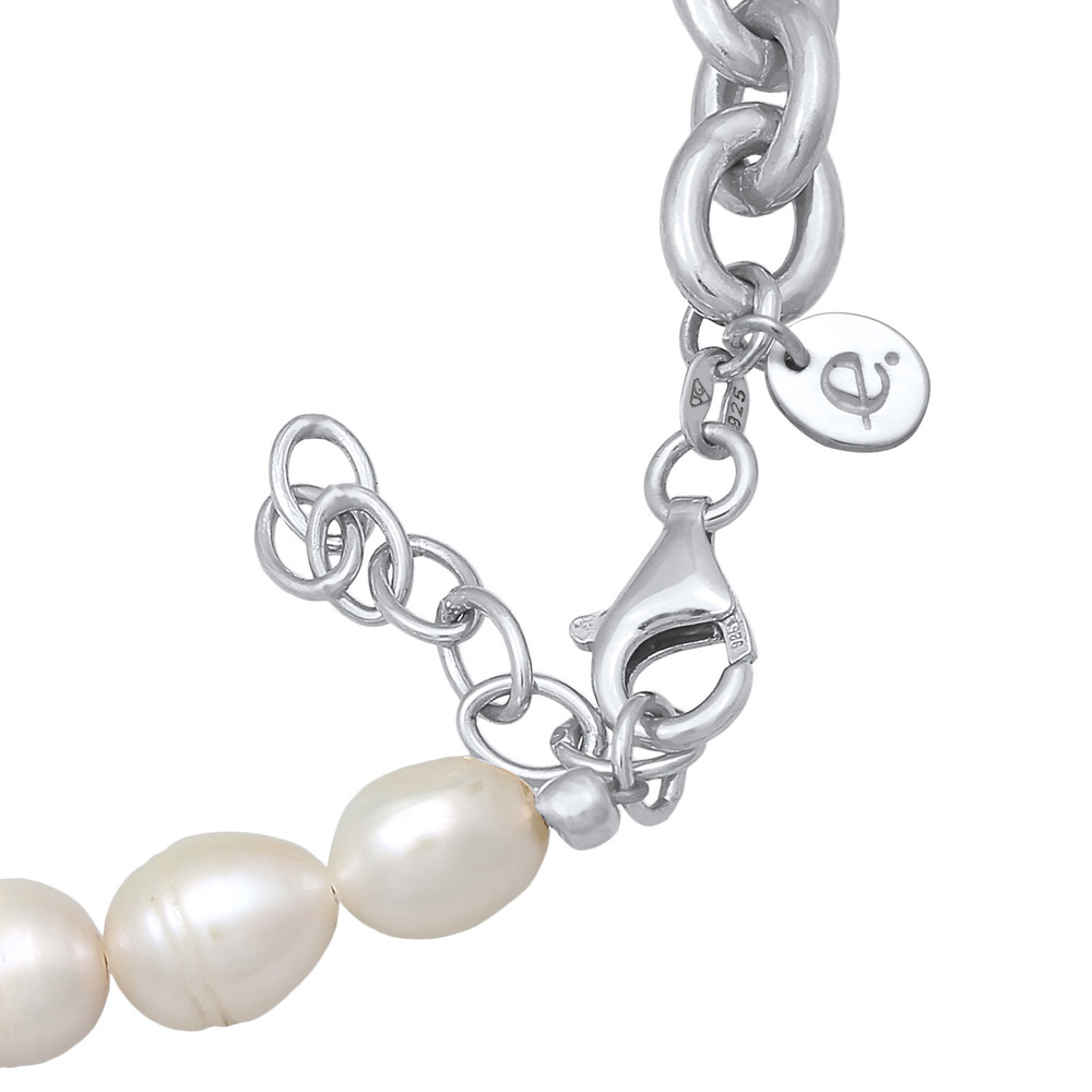 Elli PREMIUM Elli PREMIUM Bracelet de Cheville Femmes Bracelet de Cheville Maillons Baroque av Bijoux