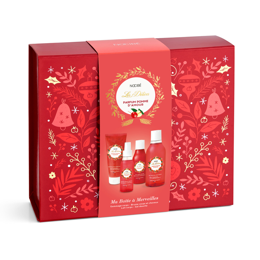Nocibé Les Délices - Ma Boîte à Merveilles Coffret bain Pomme d'Amour