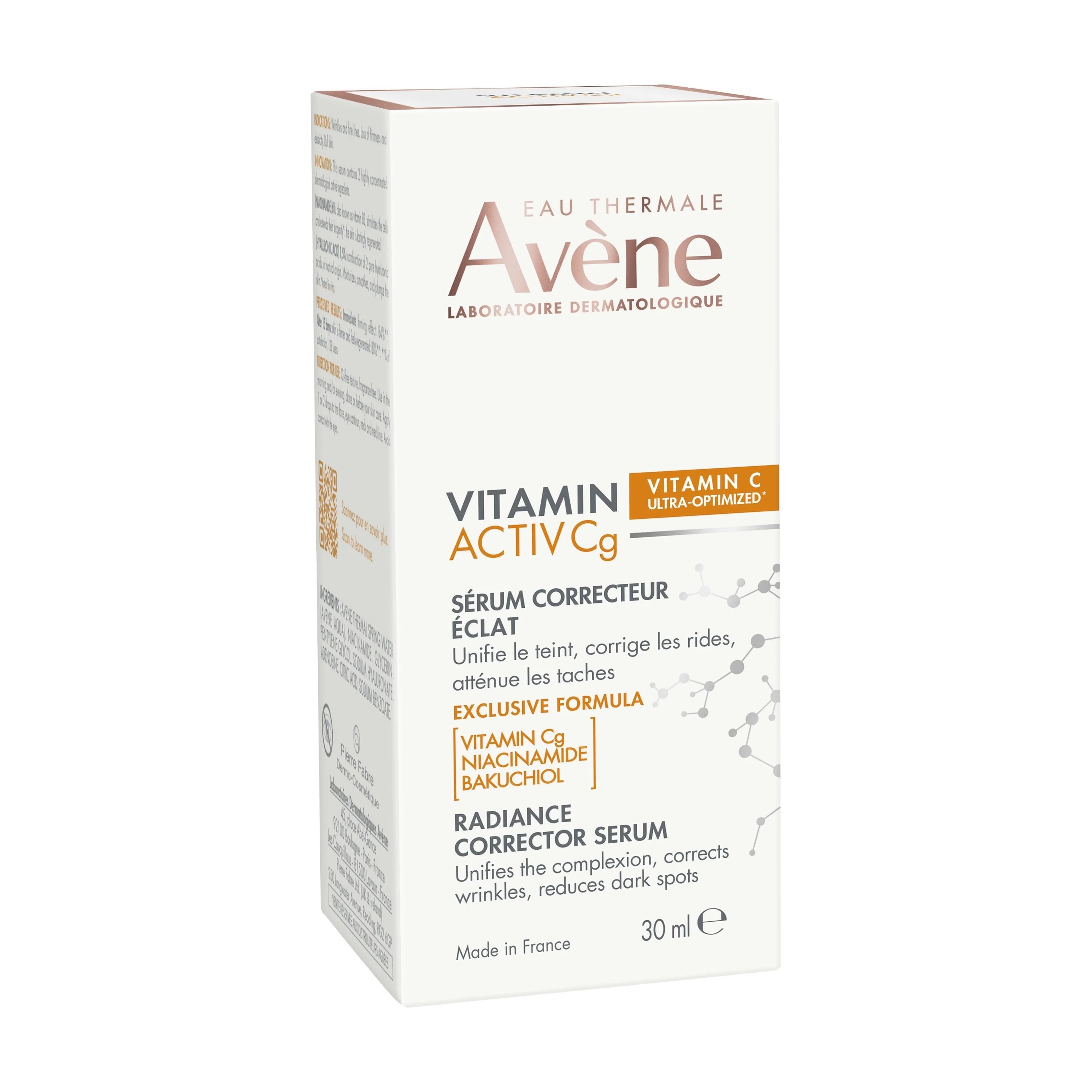 Vitamin Activ CG Brightening Corrector Serum – Anti-Falten-Gesichtsserum, aufhellendes Gesichtsserum