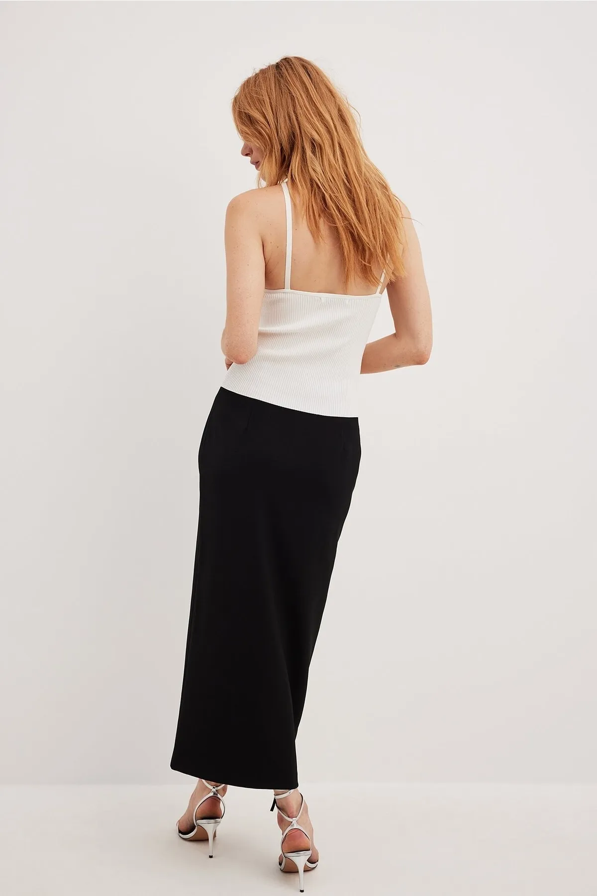 NA-KD  Rippstrick-Neckholder-Top