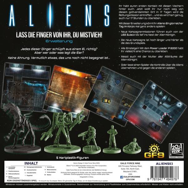Aliens: Lass die Finger von ihr, Du Mistvieh (Erw.) (deutsch)