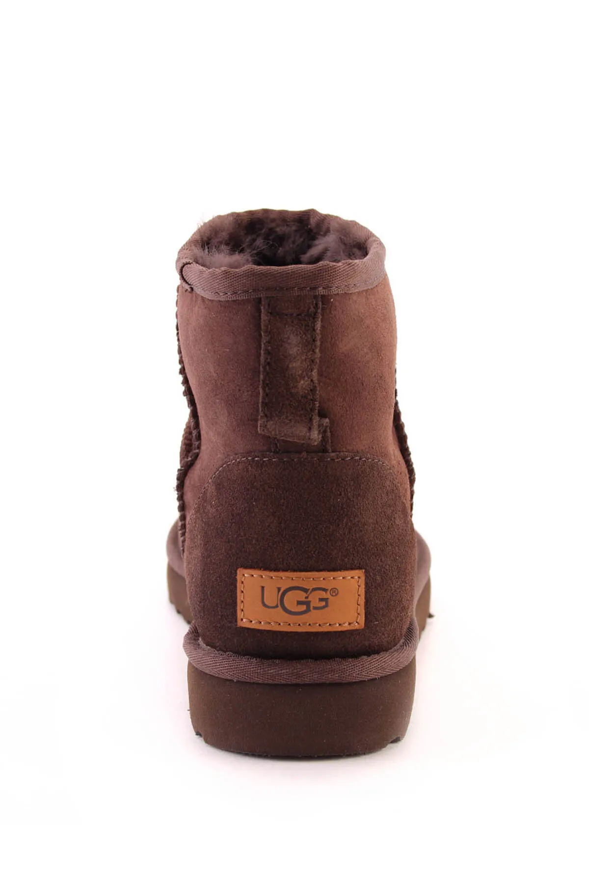 UGG  Braune Damenstiefel 1016222 W Classic Mini II Schokolade (Schokoladenfarbe)