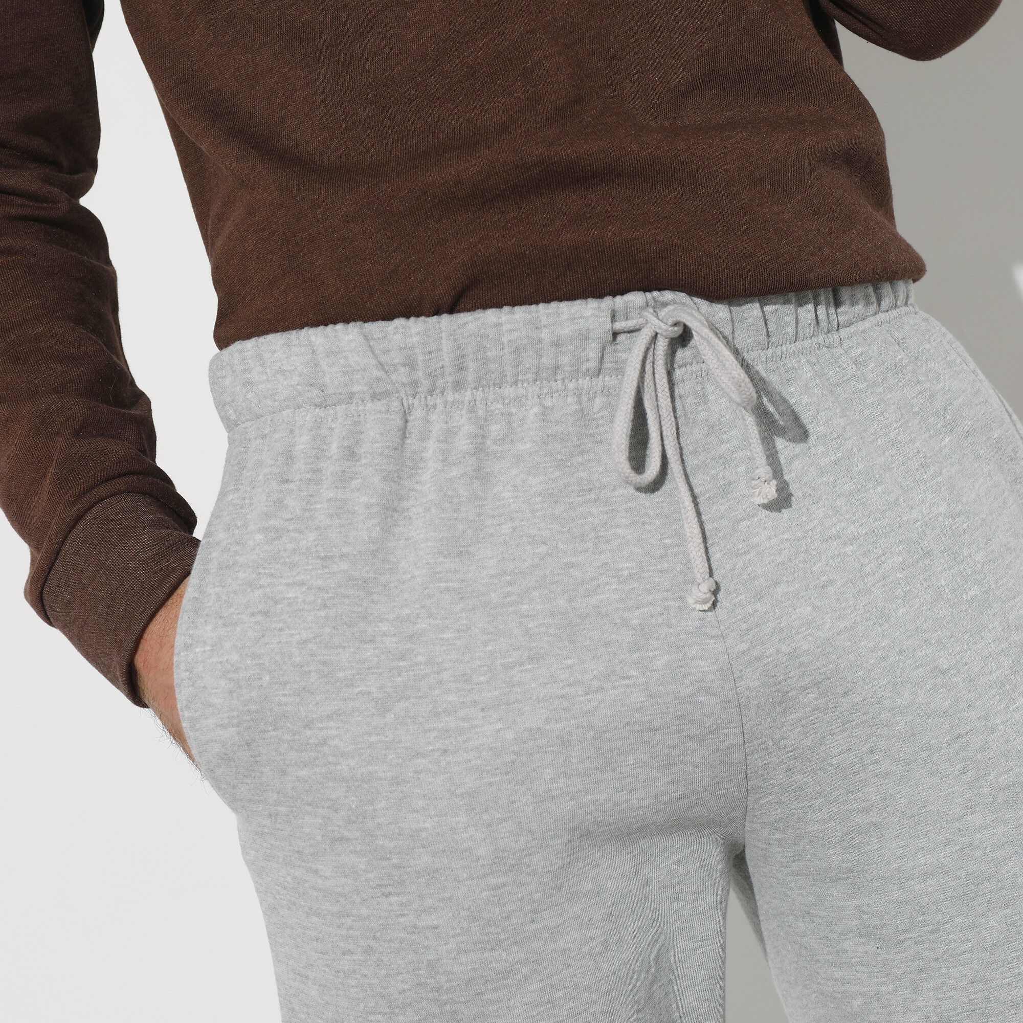 Pantalon molleton cargo bas resserrés