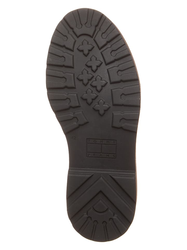 Tommy Hilfiger Shoes Leder-Chelsea-Boots in Schwarz günstig kaufen