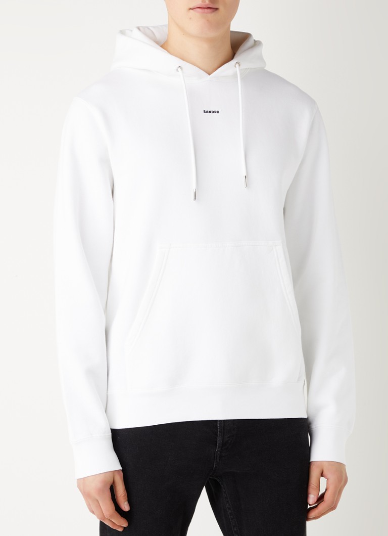 Sandro Hoodie with logo embroidery
