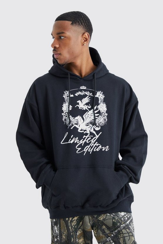 Oversize Hoodie mit Limited Edition Renaissance-Print