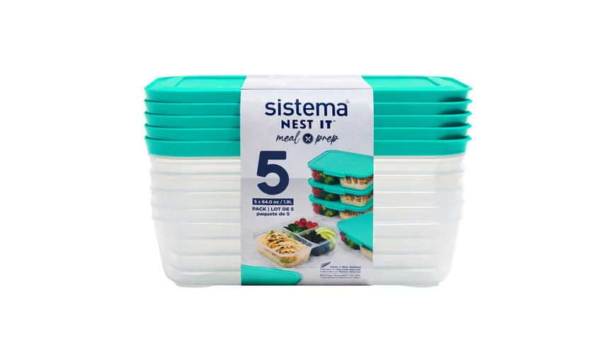sistema Frischhaltedosen Set NEST IT 1,9l 5-tlg.