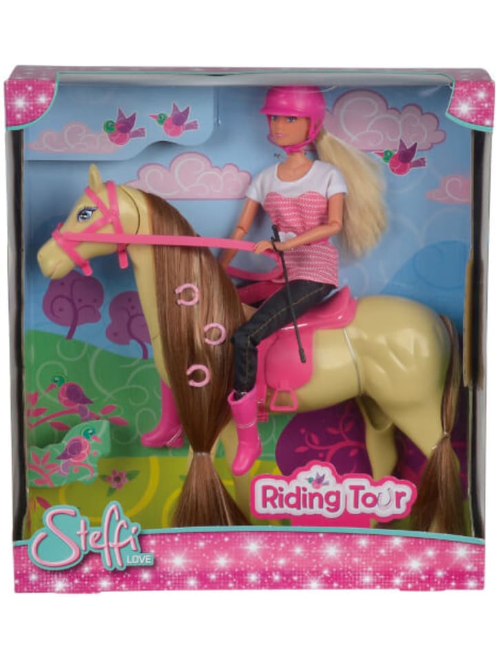 Simba Puppe Steffi Love Reitausflug mit Pferd - 3-9 Jahre günstig kaufen onesize