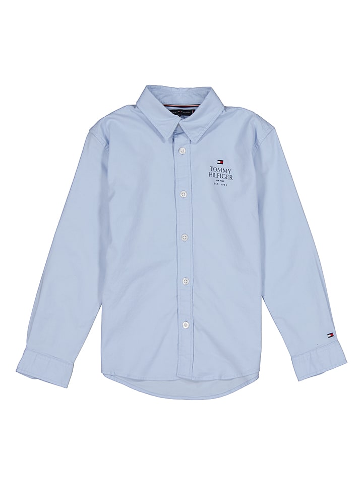 Tommy Hilfiger Hemd - Regular fit - in Hellblau günstig kaufen