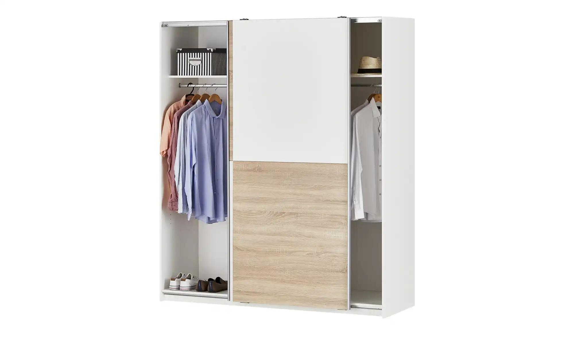 Schwebetürenschrank, 2-türig