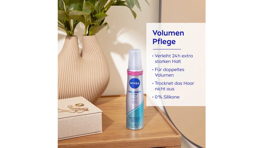 NIVEA Volumen Pflege Schaumfestiger Extra Stark 150 ml