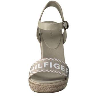 Tommy Hilfiger Seasonal Webbing Wedge in beige