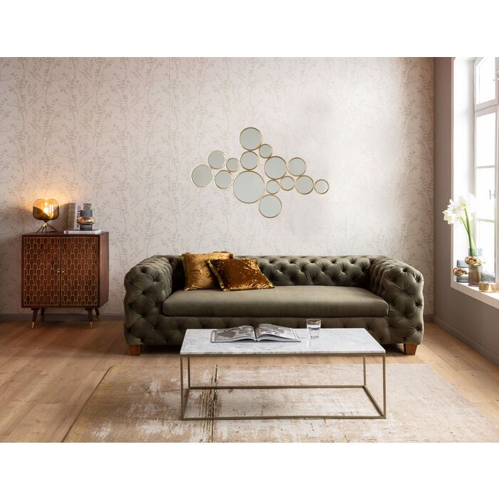 KARE Spiegel Bubbles Brass
